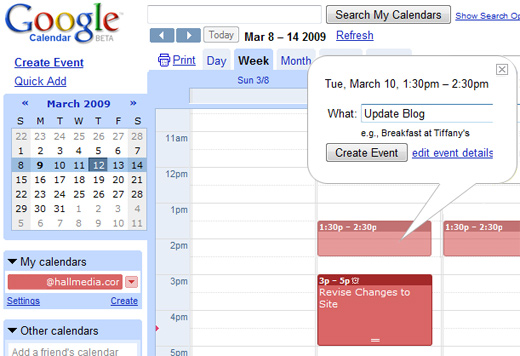 Google Calendar